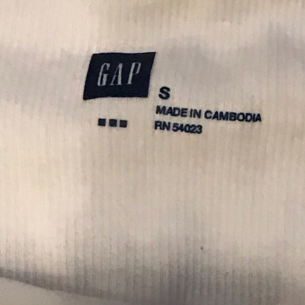 GAP Ribbed Cotton Top - Picture 2 of 3